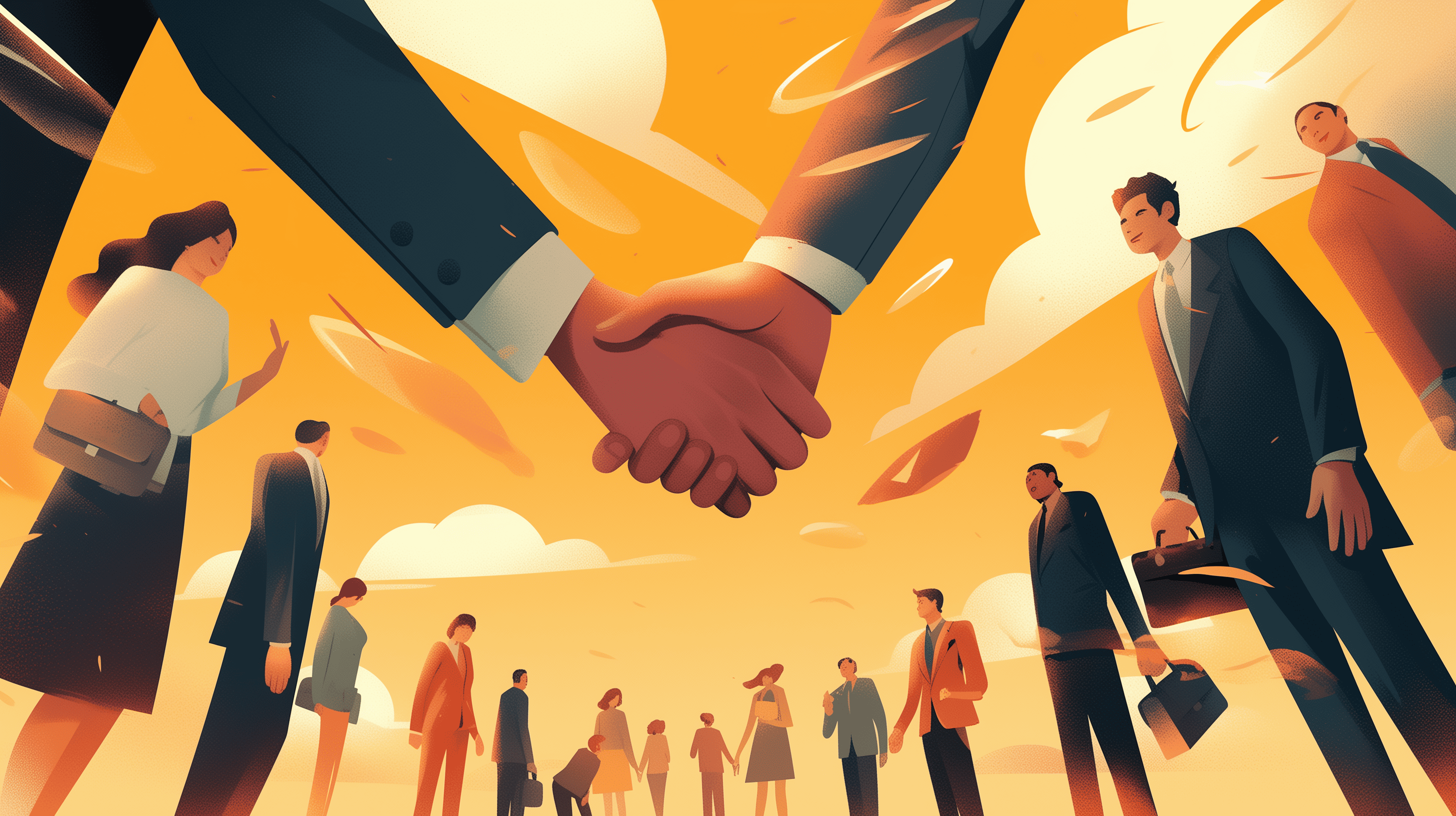 企業向けサービスのイメージ